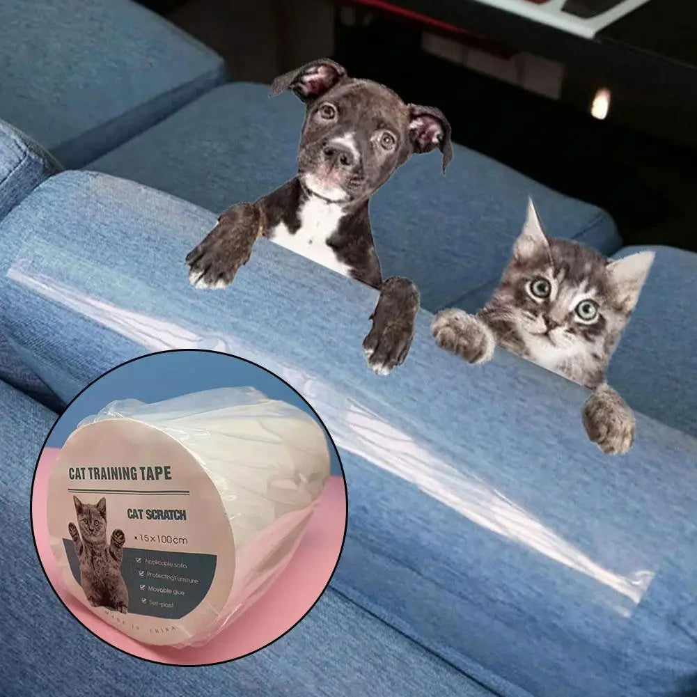 Cat Scratcher Sofa Scraper Tape - Furniture Protection Couch Guard