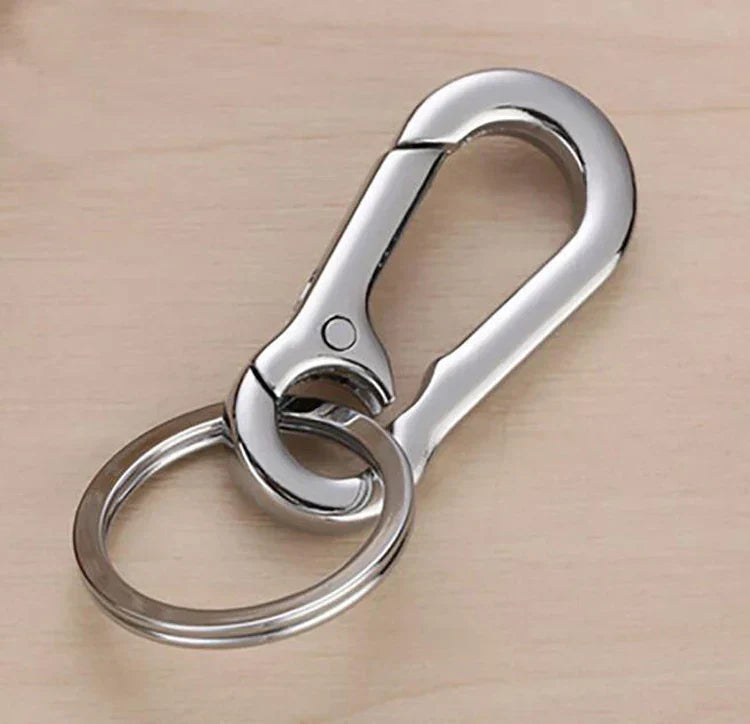 Leather Keychain New Men, Women Metal Waist Hanging Keychain Keyring