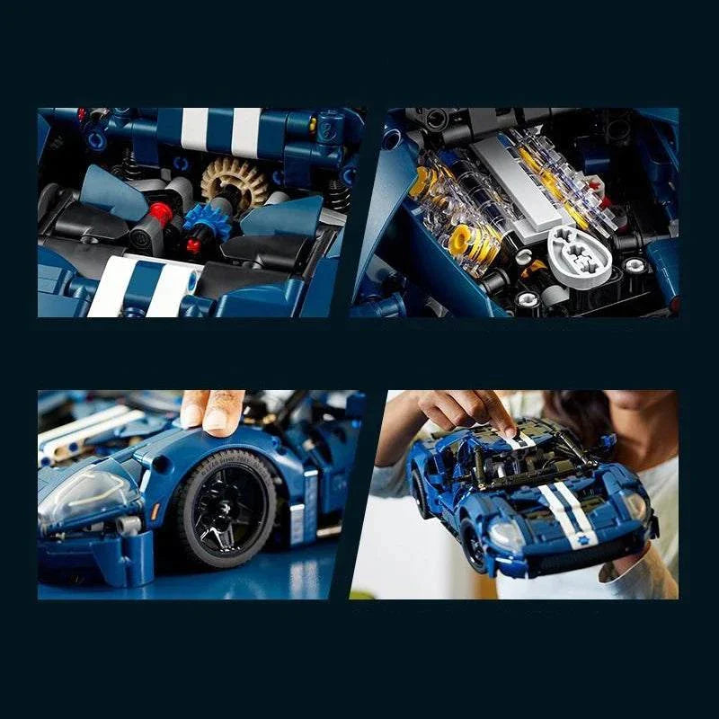 Ford car model Ford GT Sports Car Building Blocks Toy Kids Adult Gifts