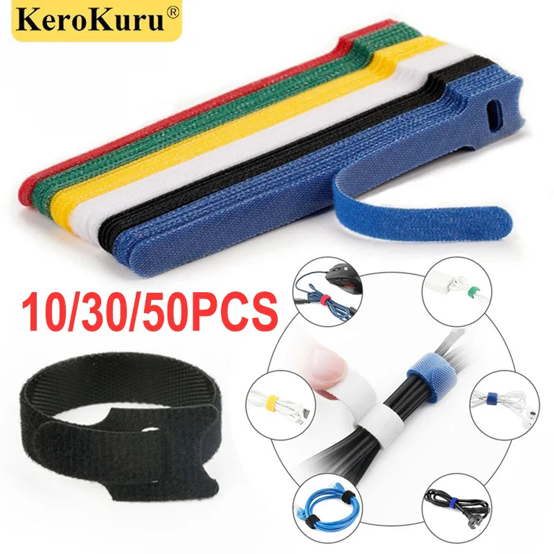 Cable Organizer Cable Management Cable Winder Tape Protector for wire Ties Phone Accessories organizer cables