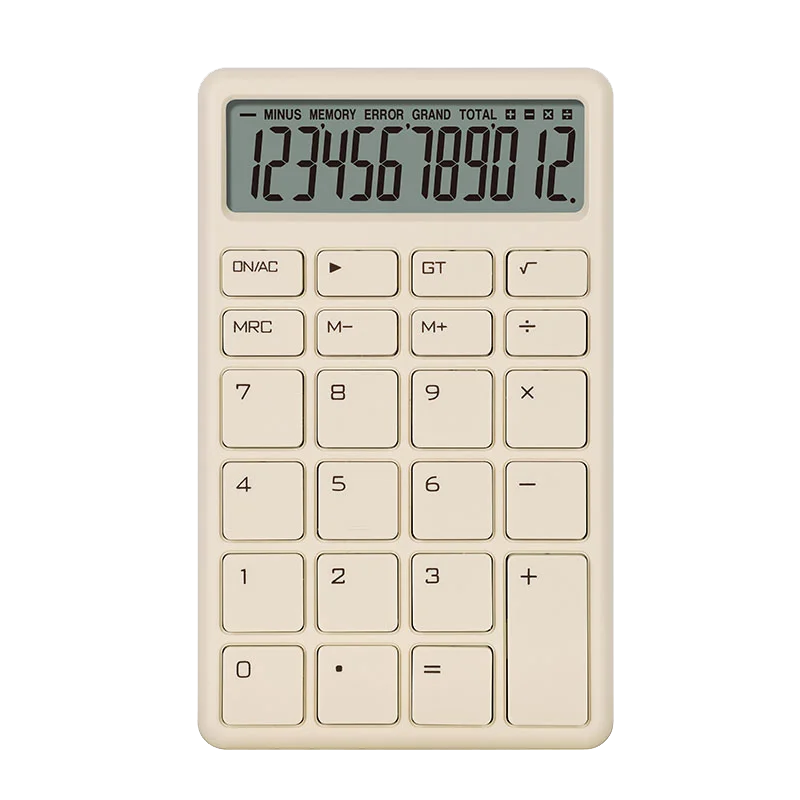 Simple Financial Accounting Student Portable Calculator Small Multifunctional Office School  Desktop Stationery