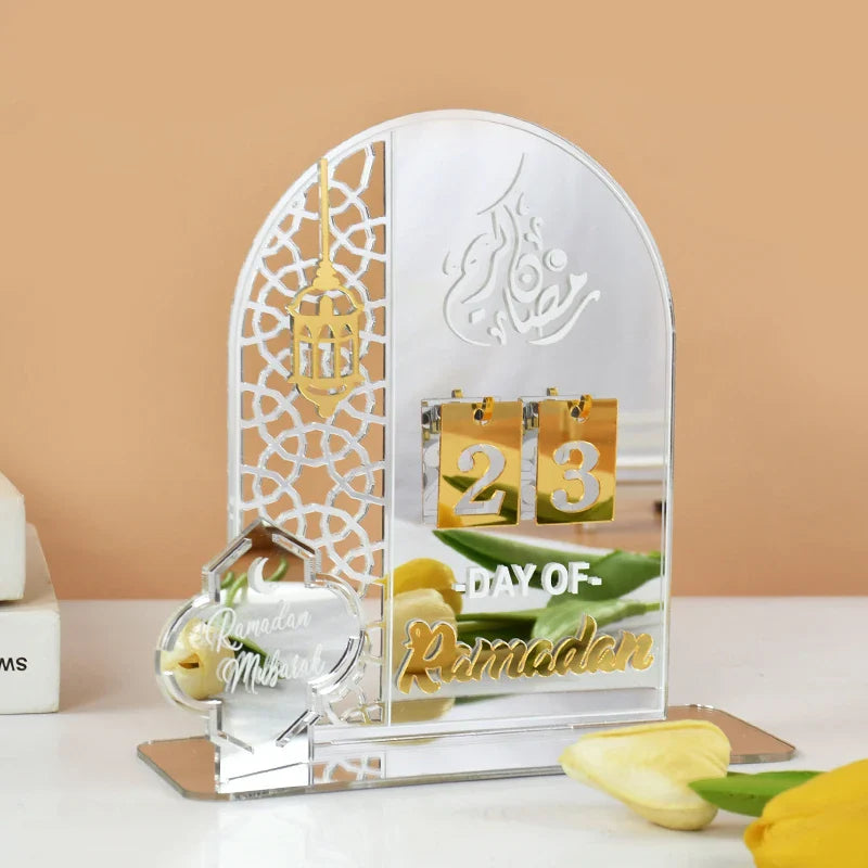 Ramadan Countdown Calendar - Eid Mubarak 2024 Home Decor