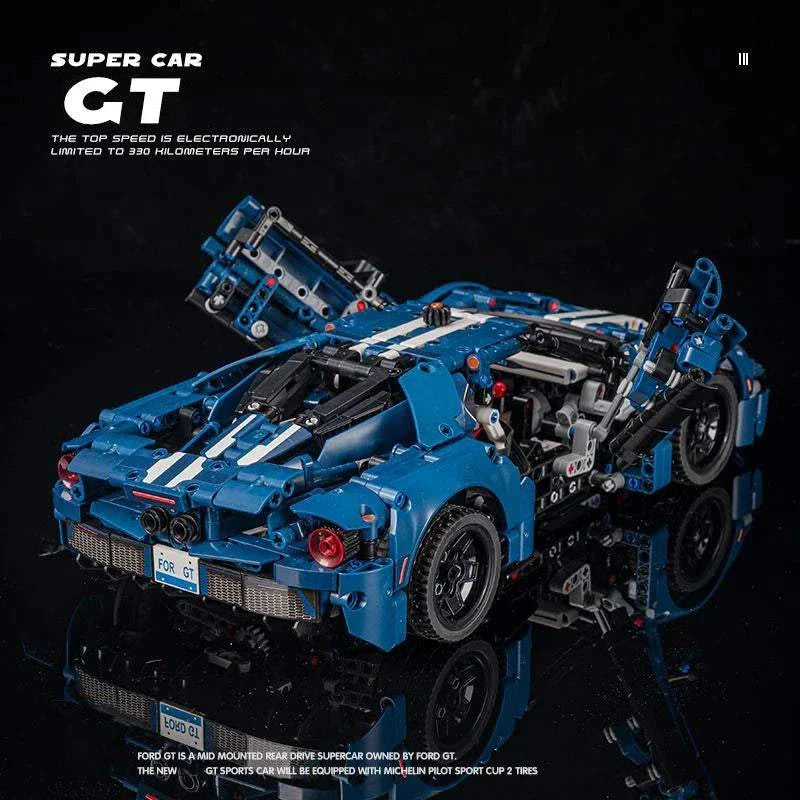 Ford car model Ford GT Sports Car Building Blocks Toy Kids Adult Gifts