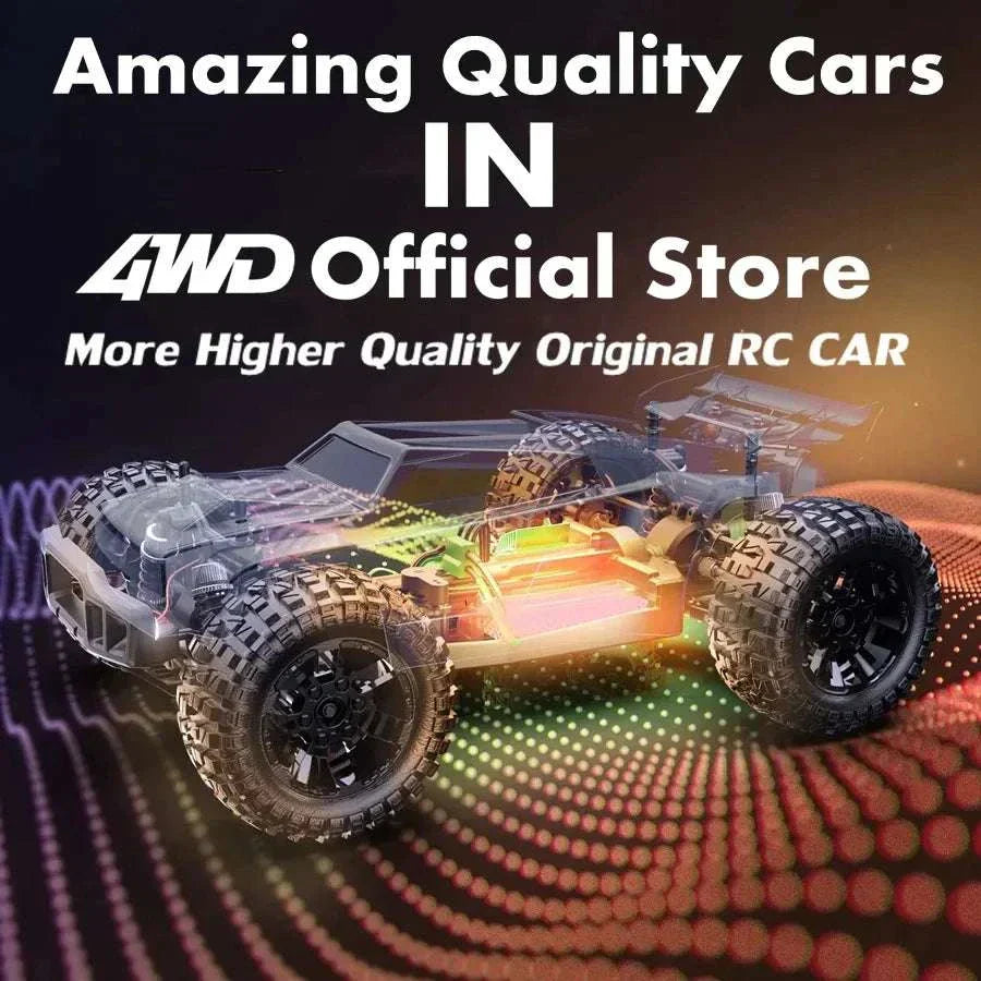 4WD RC Car 1:16 80KM/H Brushless Car Off Road High Speed Toy Kids