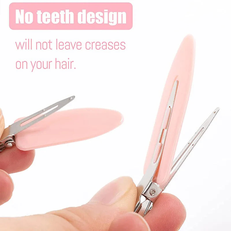 Hair Clips No Crease (10pcs) - No Bend Hairpins for Women & Girls