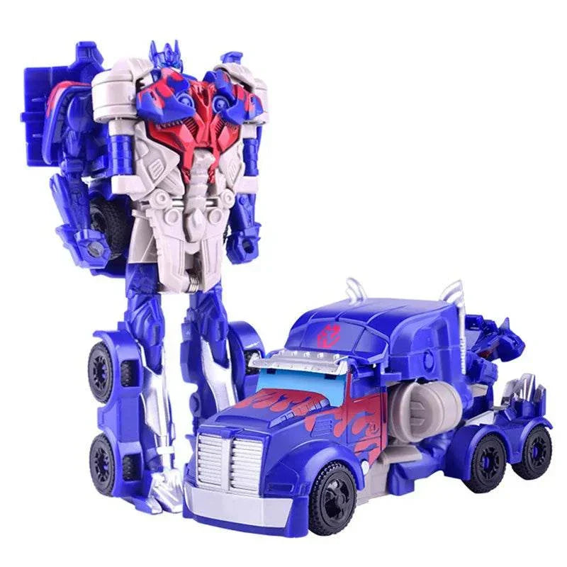 Transformer Car Toy Children's Gift Figurine Toy Mini Metamorphic Car