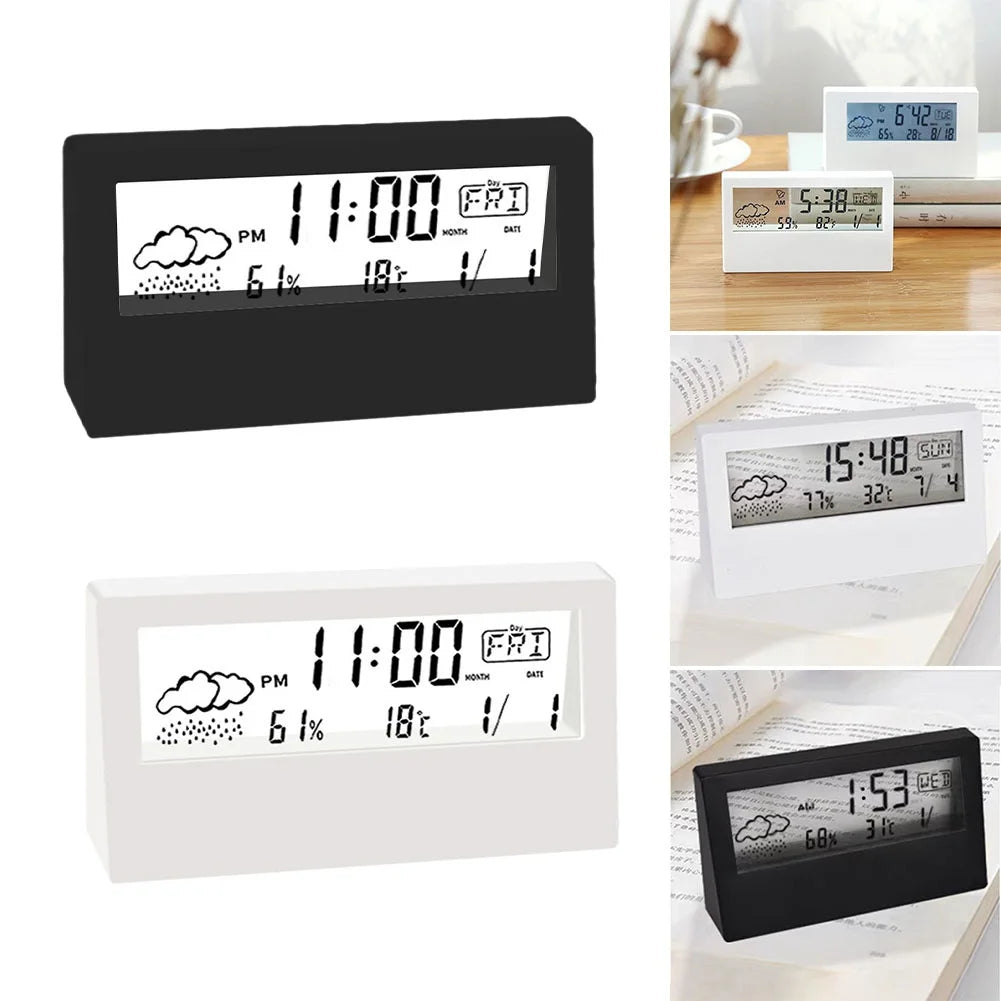 Living Room Clock : Creative Weather Display & Electronic Alarm Clock 