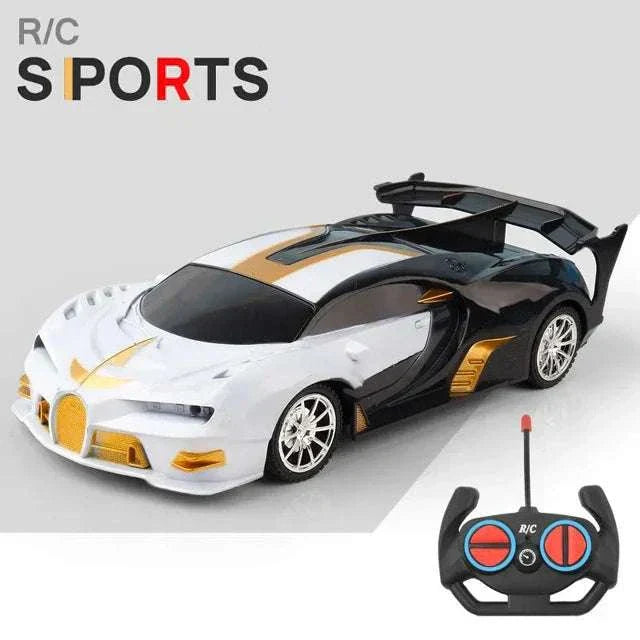 1 18 RC Car LED Light Remote Control Collectible Sport Car Gift Racing