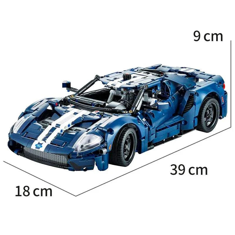 Ford car model Ford GT Sports Car Building Blocks Toy Kids Adult Gifts