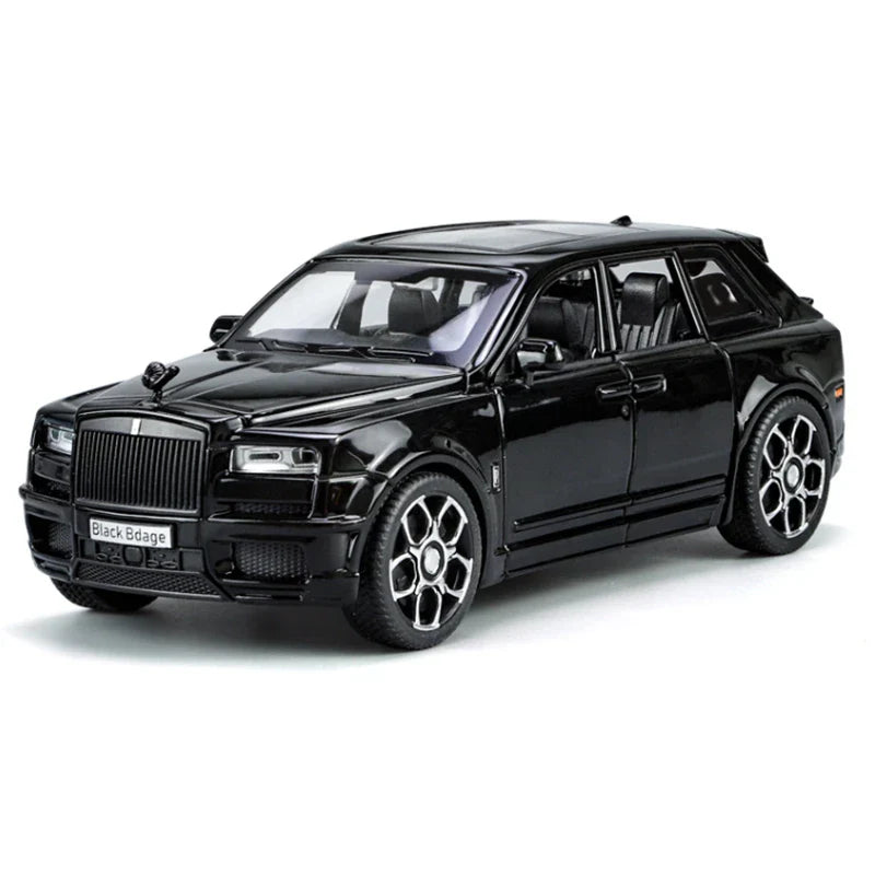 1:32 Rolls Royce Cullinan SUV Diecast Model - Alloy Toy Car with Sound & Light