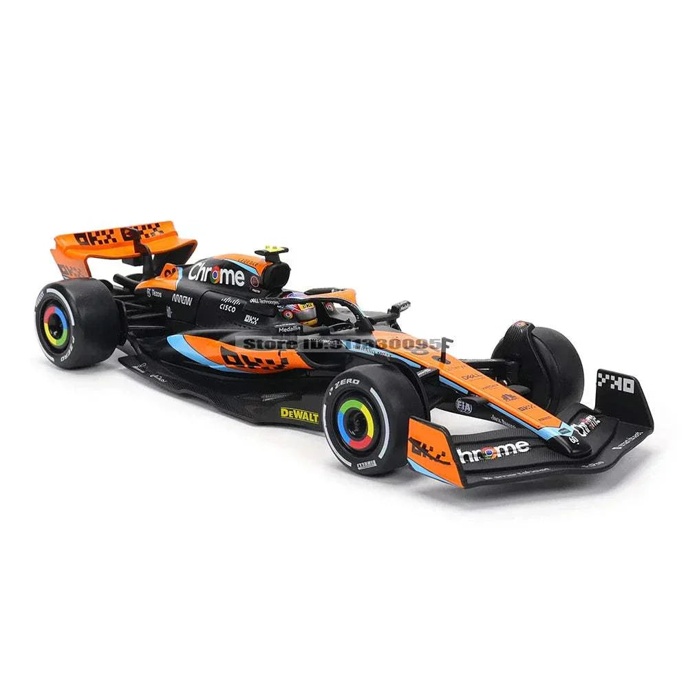 F1 collectible toy car scale 1:24 2023 McLaren car toy collection gift