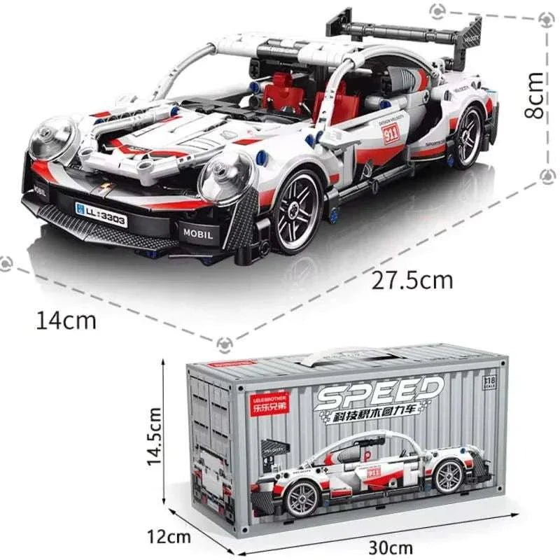 Building Blocks Car 504pcs Assembled Toys Children's Gift Collectible