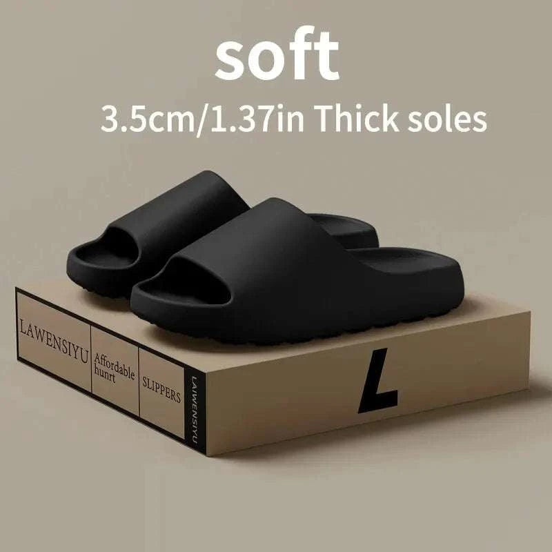 Slids Slippers - Thick-Soled Summer Sandals, Non-Slip Comfortable Design