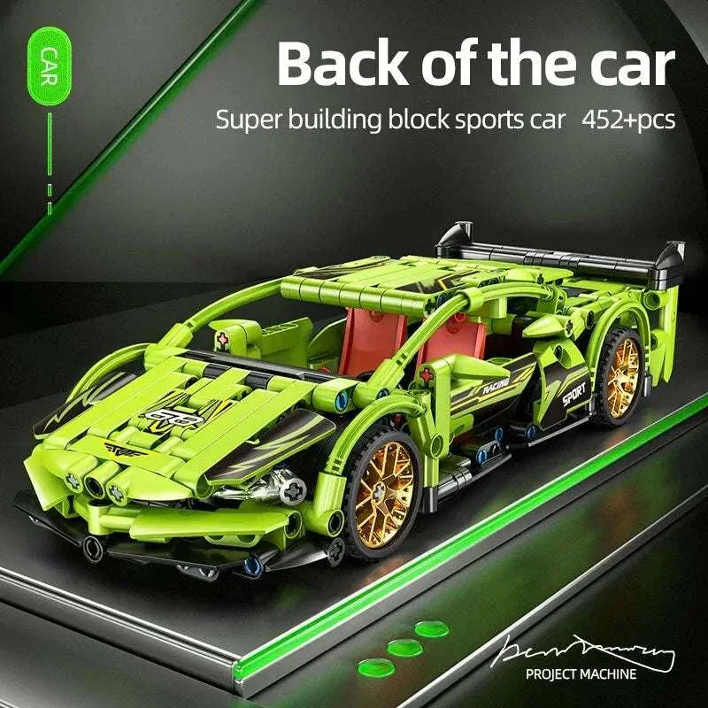 Building Blocks Car 504pcs Assembled Toys Children's Gift Collectible