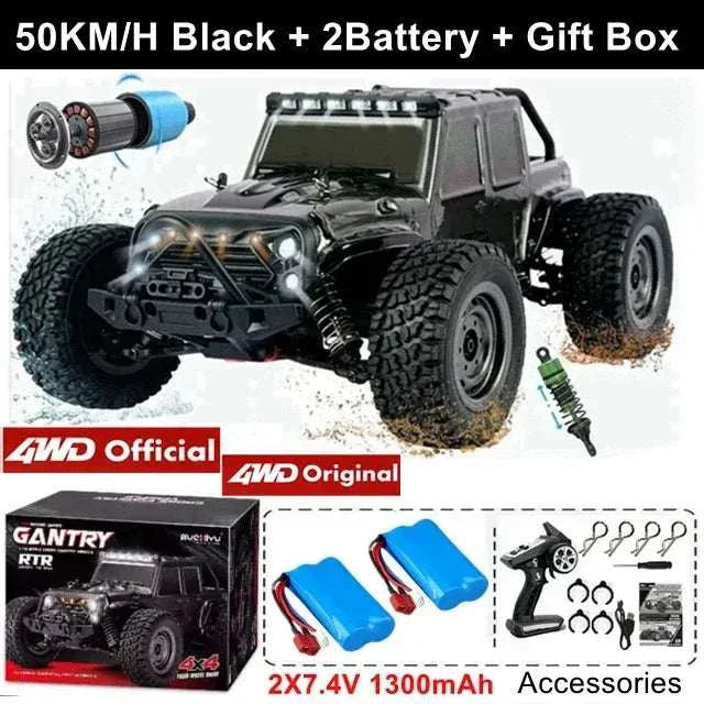 4WD RC Car 1:16 80KM/H Brushless Car Off Road High Speed Toy Kids