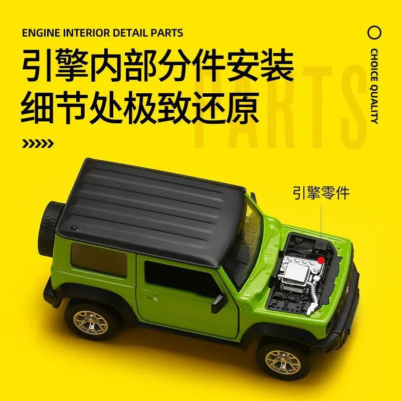 CCA MSZ 1:42 Suzuki Jimny 2018 Ford Mustang GT Alloy Toy Car Model Racing Alloy assembly series sports cars Fitting styles