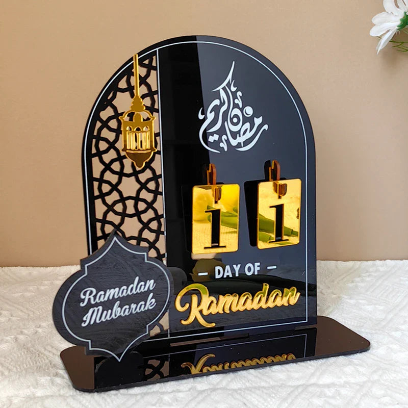 Ramadan Countdown Calendar - Eid Mubarak 2024 Home Decor