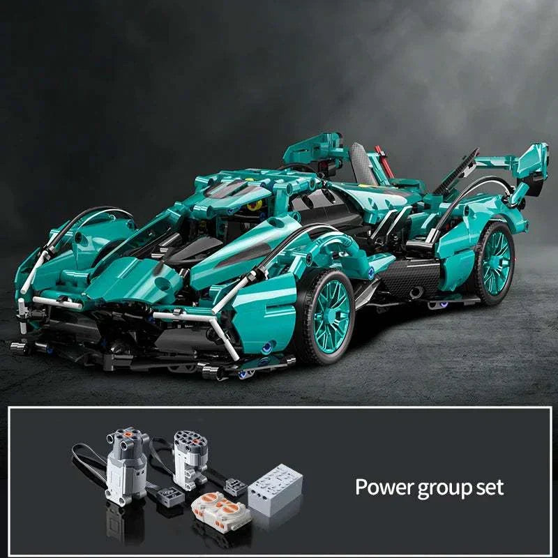 Technical Racing Sports Car 1280PCS Model Speed Vehicle Toys Gift