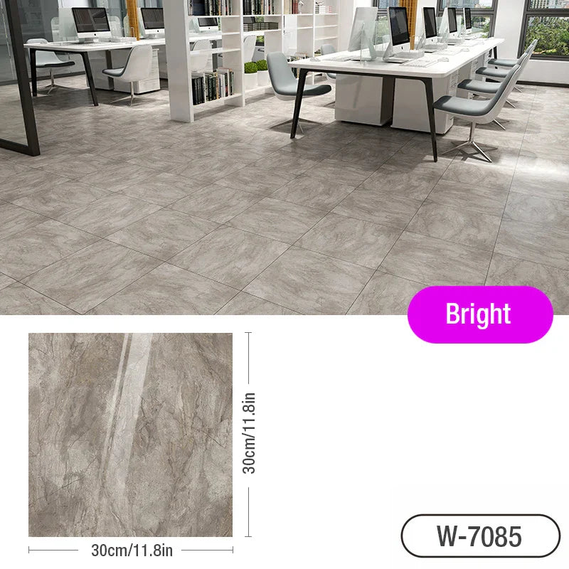 3D tile stickers Simulated Marble Floor - PVC Waterproof Stylish 3D