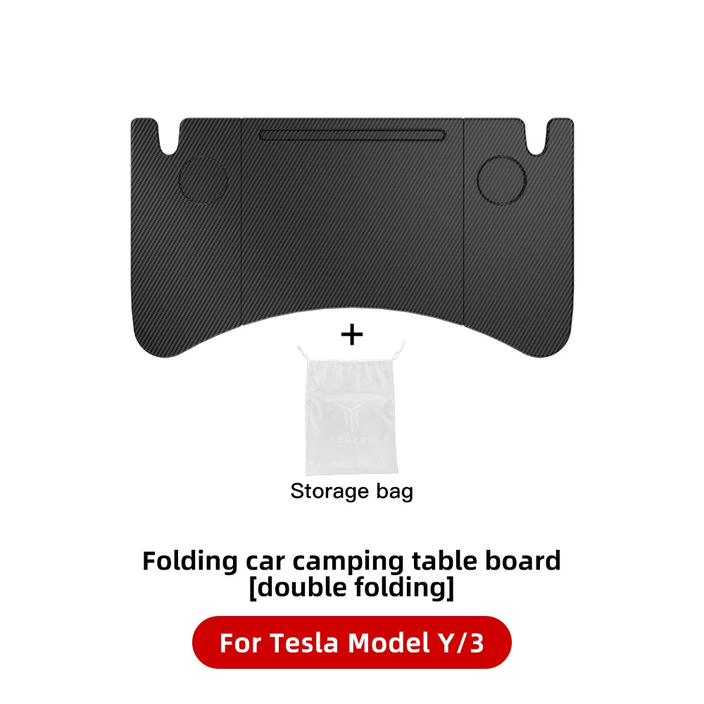 YZ Table Desk For Tesla Model 3 2024 Car Steering Wheel Laptop Tray  