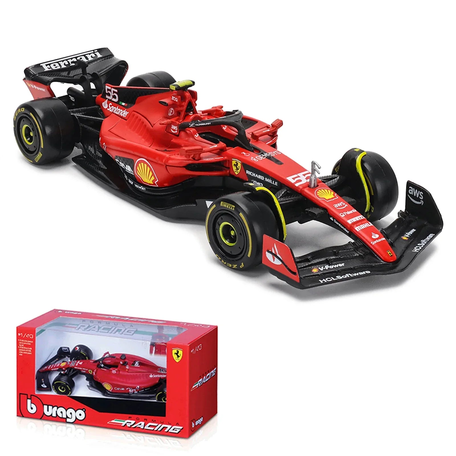 F1 Toy Car 2023 Alloy Die Cast Model Collectible British GP 