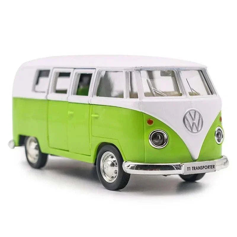 Volkswagen Toy Car, 1/36 scale Alloy Diecast VW T1 Bus, Colour options