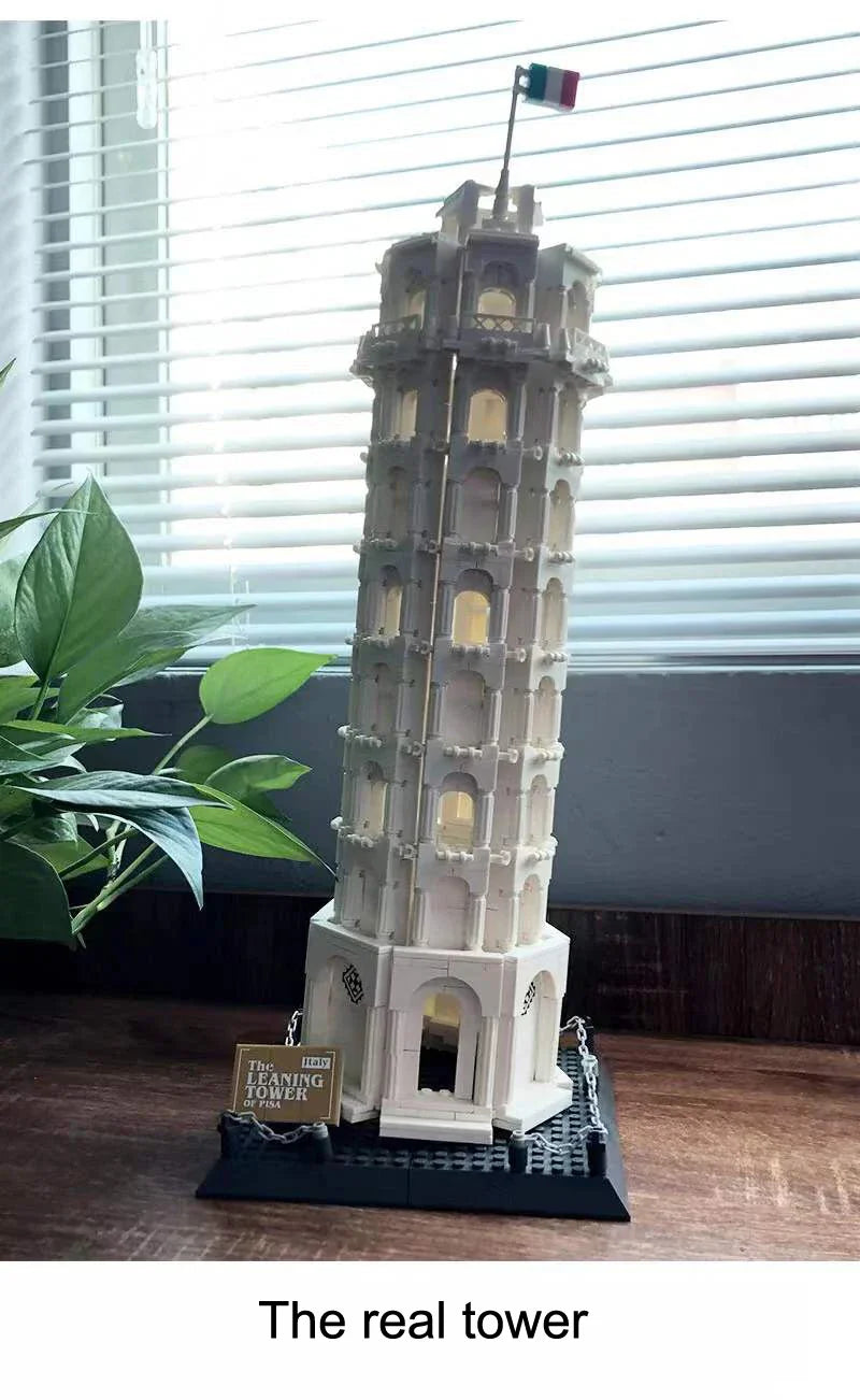 City Architecture Models Building Kit - Taj Mahal, London, Paris, Bridge