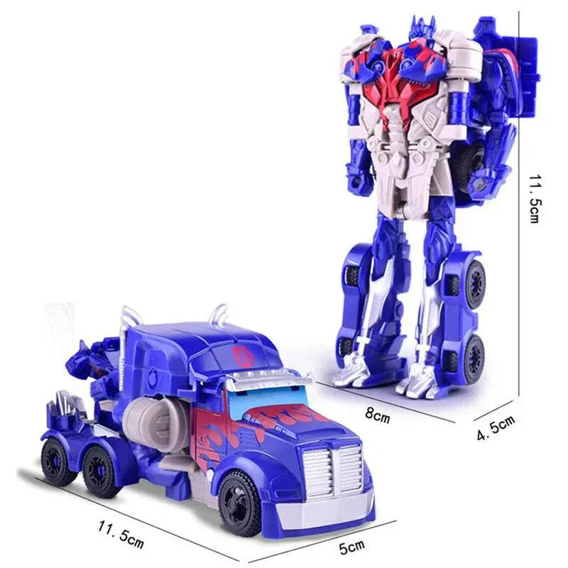 Transformer Car Toy Children's Gift Figurine Toy Mini Metamorphic Car