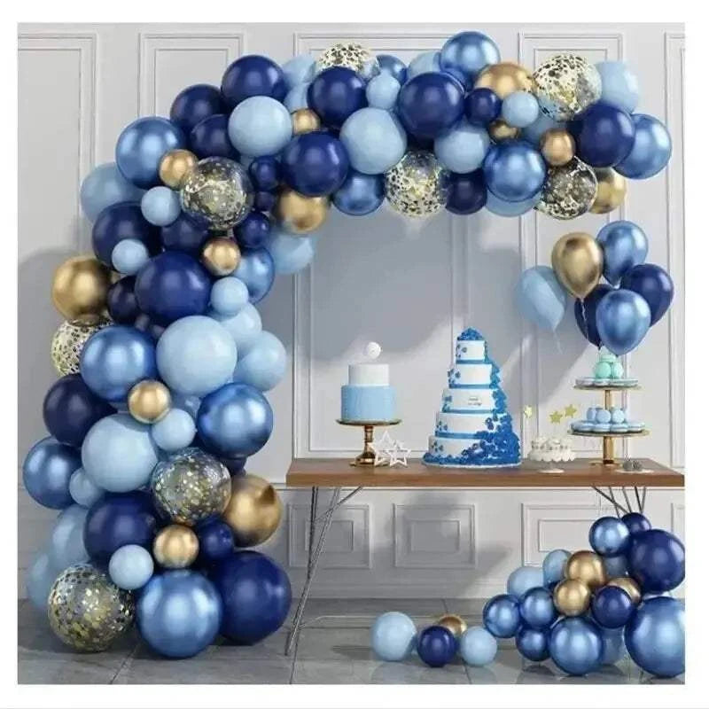 Balloon Garland Arch 72Pcs Party Decor Party Supplies Gift Blue Colour