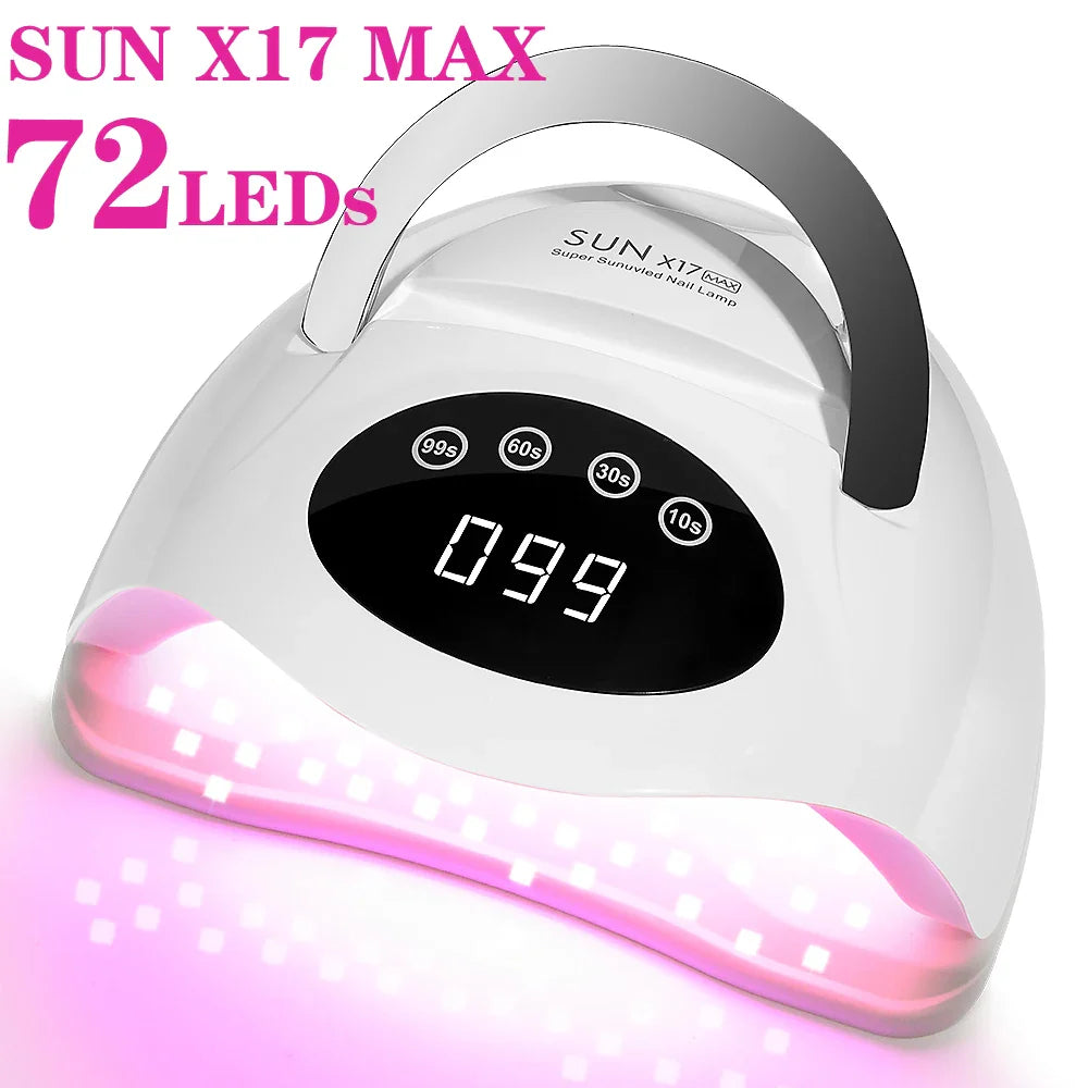 Best UV nail lamp 320W Dryer - 72 LEDs, 4 Timer Settings, LCD Display