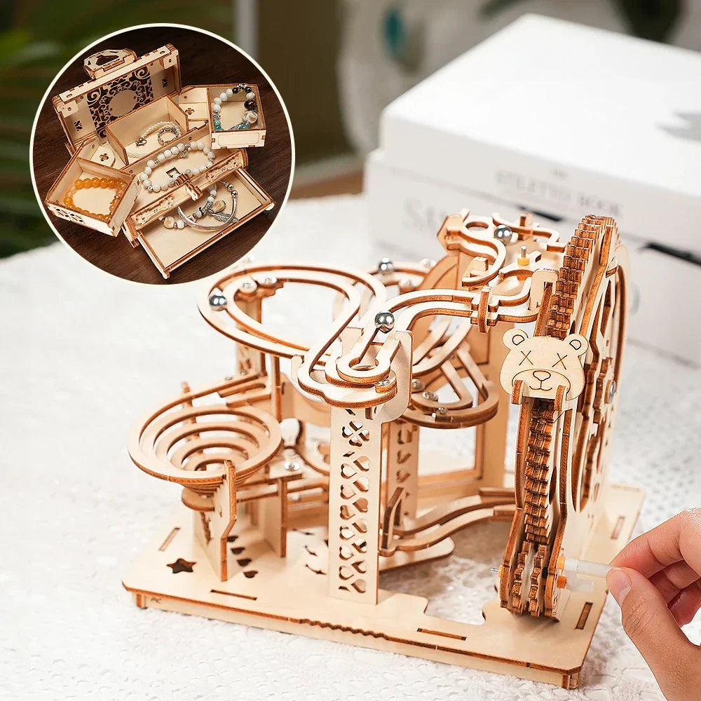 3D Wooden Puzzles Montessori Educational Toys, DIY  Crafts  Decoration