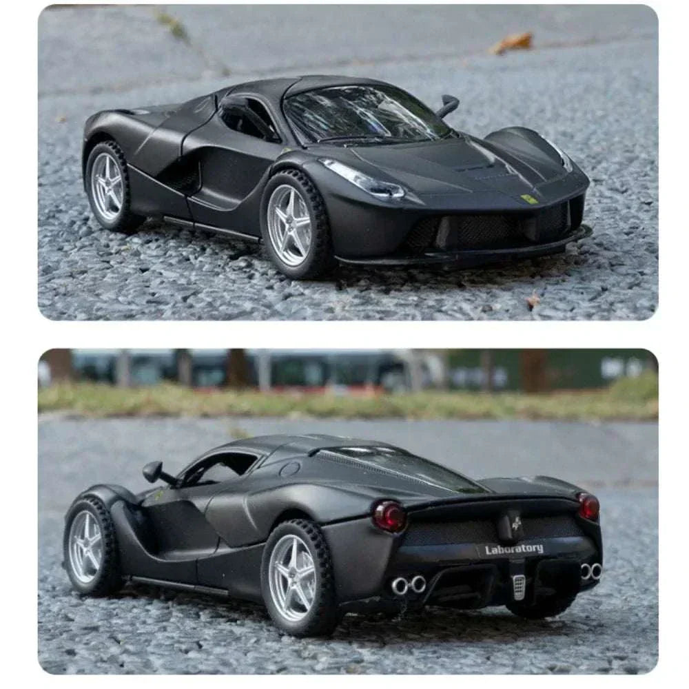 Ferrari Miniature Model, Laferrari Diecast car, Sound Light Pull Back