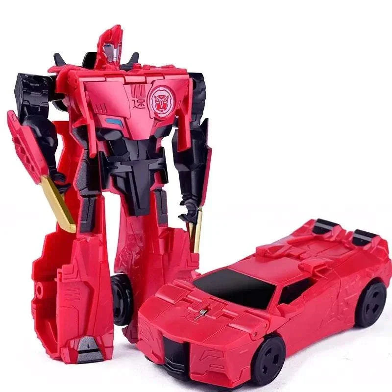 Transformer Car Toy Children's Gift Figurine Toy Mini Metamorphic Car