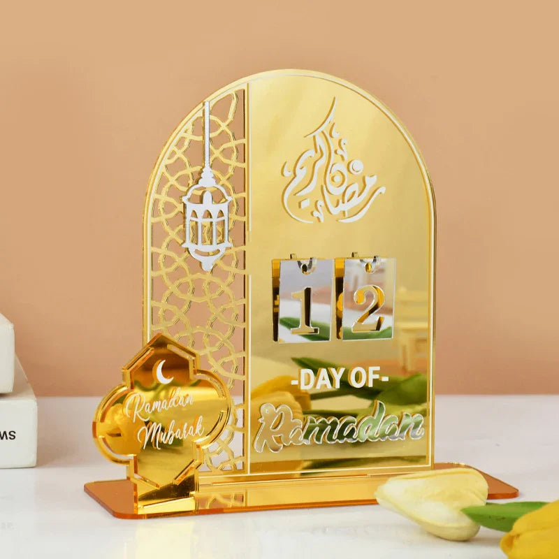 Ramadan Countdown Calendar - Eid Mubarak 2024 Home Decor