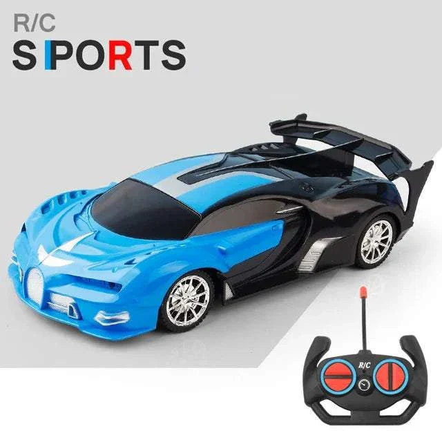 1 18 RC Car LED Light Remote Control Collectible Sport Car Gift Racing