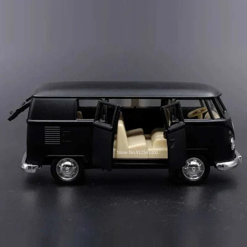 Volkswagen Toy Car, 1/36 scale Alloy Diecast VW T1 Bus, Colour options