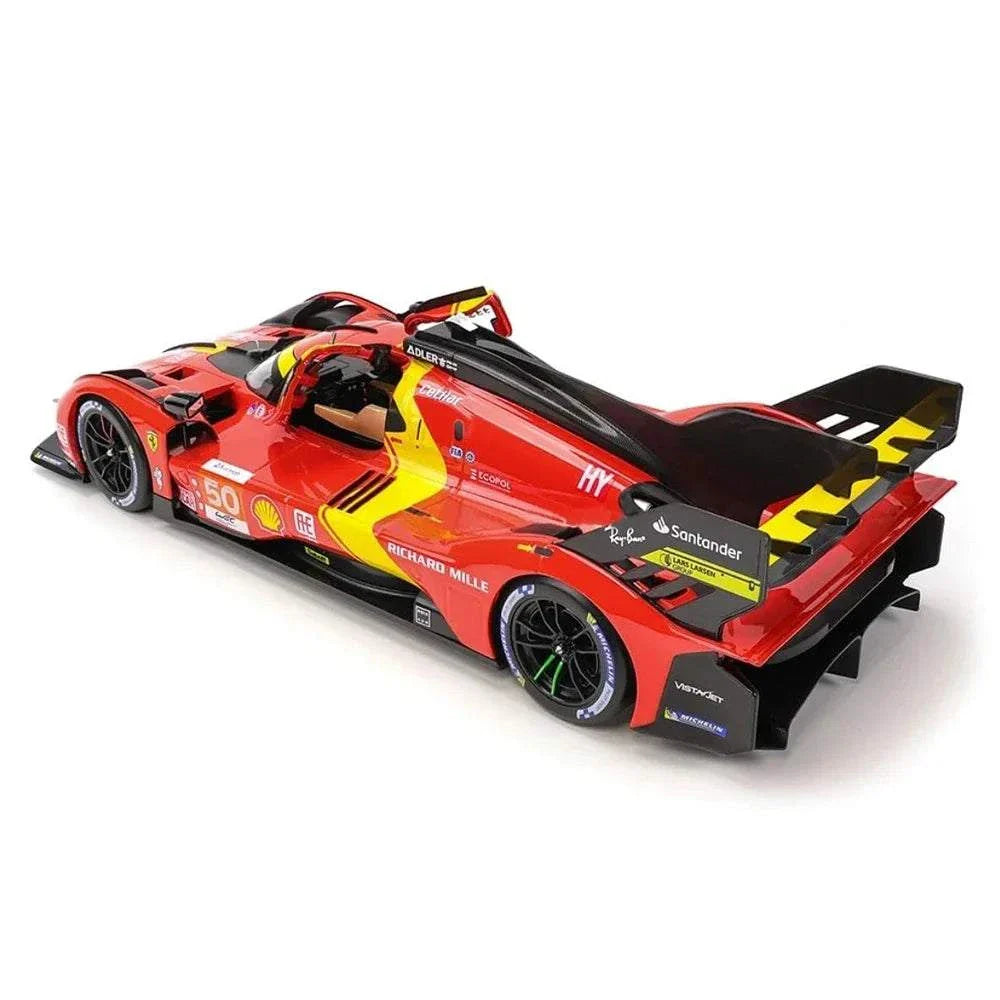 Bburago 1/18 Ferrari 499P Model Car – Die Cast Racing Collectible Gift