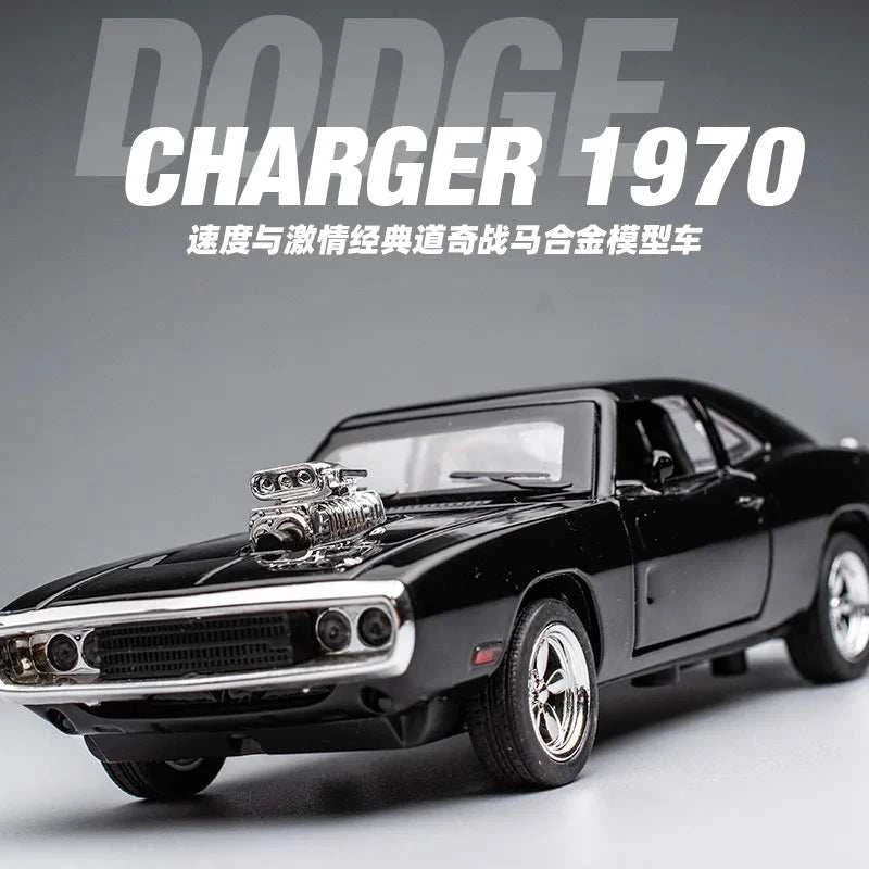 1/32 Diecast Charger 1970 Car Model Toys Play Vehicles Size 16 Cm Fast & Frious Excellent Quality  Collective