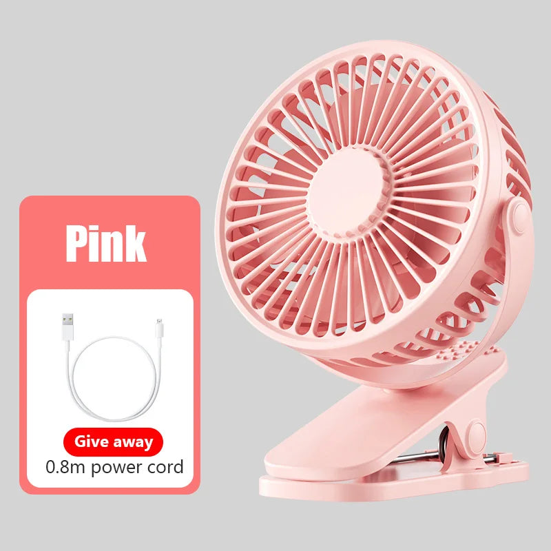 Portable Mini Hand Clip Fan  Desktop Electric Fan High Quality