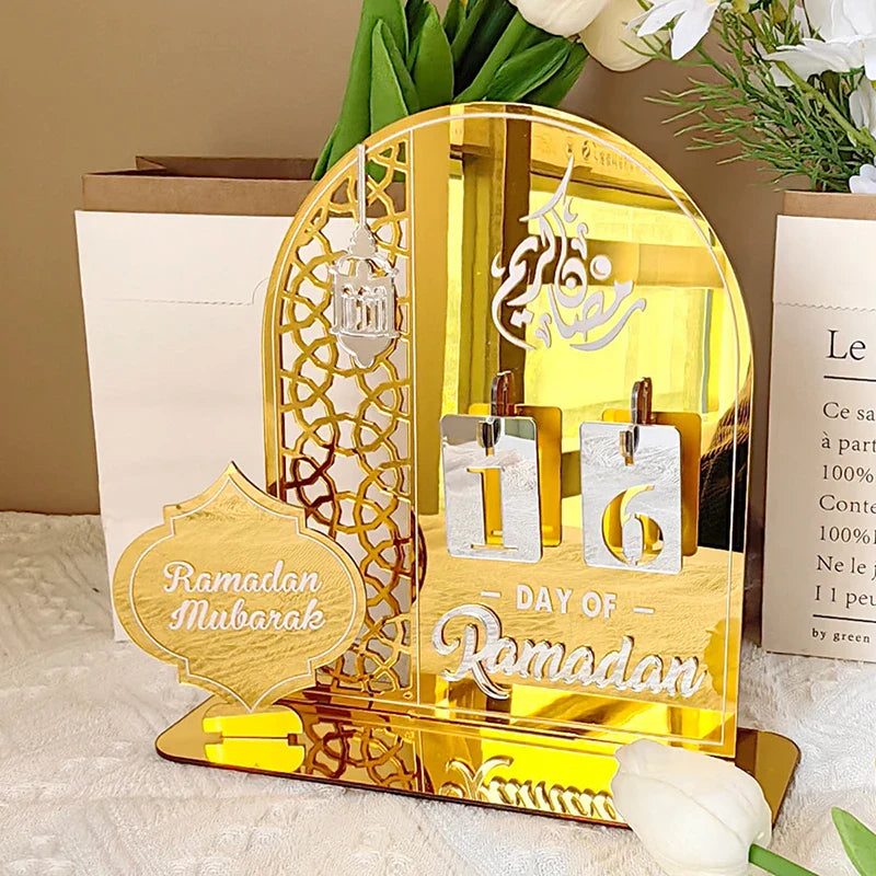 Ramadan Countdown Calendar - Eid Mubarak 2024 Home Decor