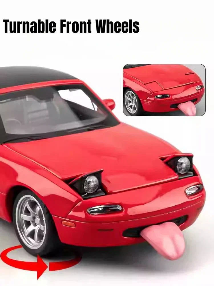 Mazda MX-5 Car Model, 1/32 Mazda MX-5 Miata RoadSter, Sound & Light Doors Openable