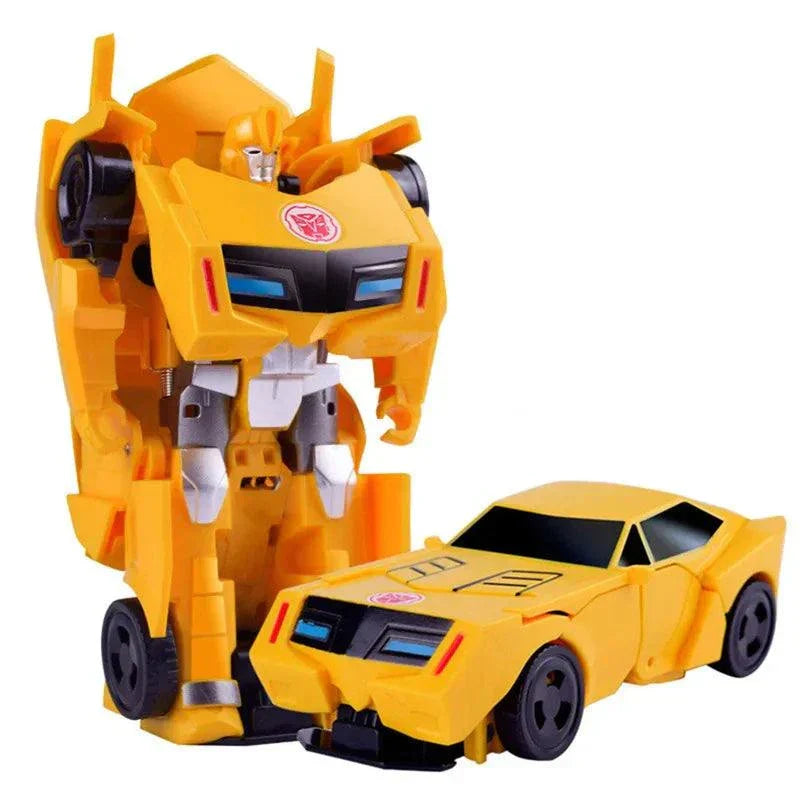 Transformer Car Toy Children's Gift Figurine Toy Mini Metamorphic Car