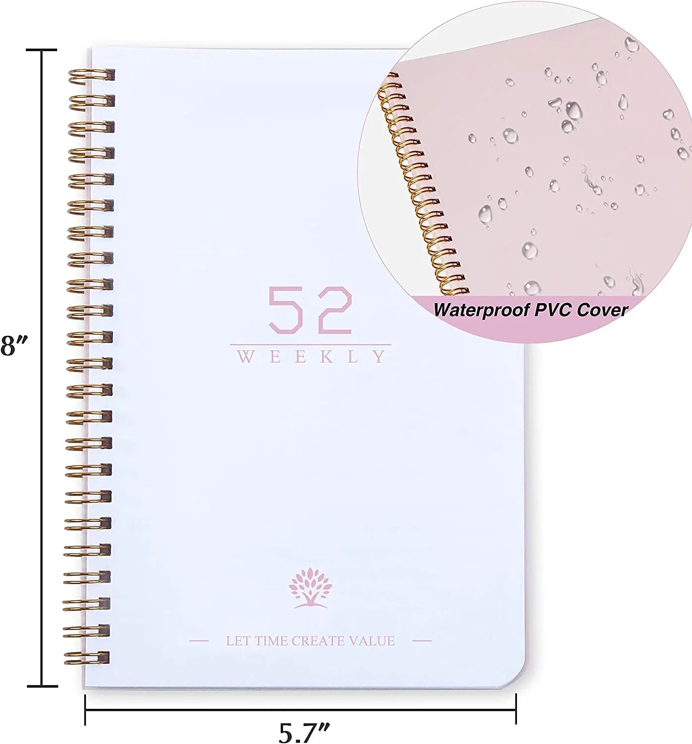 2024 A5 Agenda Planner Notebook Diary Weekly Planner Goal Habit Schedules Journal Notebooks For School Stationery Office