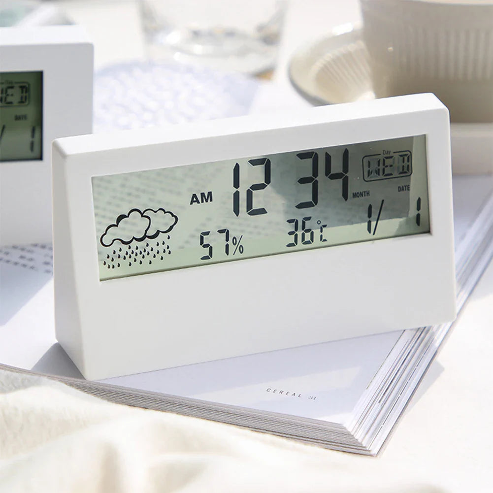 Living Room Clock : Creative Weather Display & Electronic Alarm Clock 