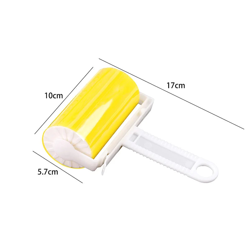 Pet hair remover tool Washable Clothes Hair Sticky Roller : Reusable