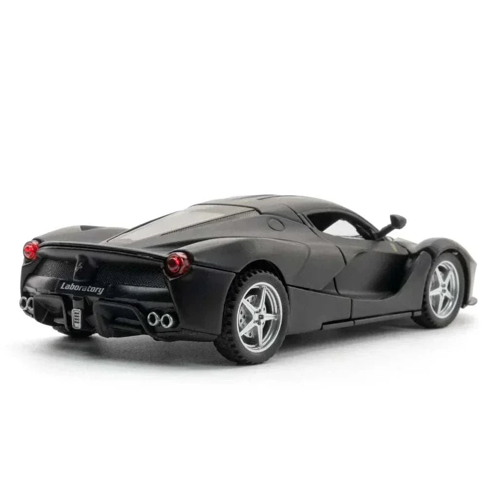 Ferrari Miniature Model, Laferrari Diecast car, Sound Light Pull Back