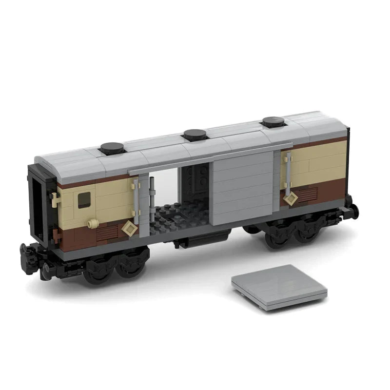 Lego Emerald Night Train Cabin for 10194| MOC Carriage Building Blocks | Creative Expert Model for Collectors