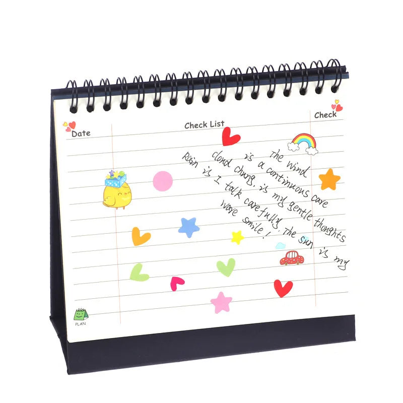 6 Sheets Sticker Diary Planner Colorful Rainbow Heart Star Decoration Journal Scrapbook Albums Photo toys for kids GYH
